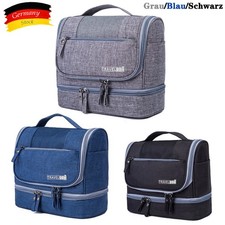 Kulturbeutel Kulturtasche zum Aufhängen Herren Damen Waschtasche Kosmetiktasche