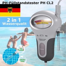 Elektronischer Wassertester für Chlor und pH-Wert Pool Messgerät Wasserqualitä