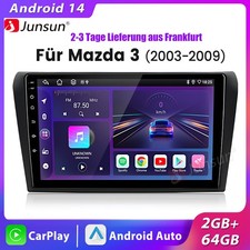 Für Mazda 3 2004-2009 Carpaly Android 14 2+64GB Autoradio GPS Navi WIFI SWC DAB+