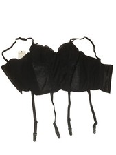 NEU Corsage 80D Balconett bixy dixy Schwarz Spitze Sale Geschäftsaufgabe