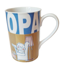 Kaffeebecher, Kaffeehaferl, Sammeltasse, MUG, Bester Opa, Auerhahn
