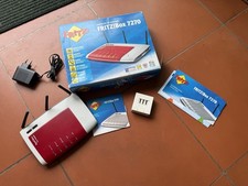 org. AVM Fritzbox 7270 v3 HomeServer DSL Modem 4-Port Router ovp. mit Allem