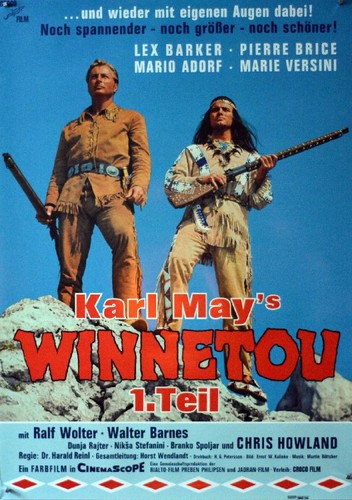 Winnetou orig filmplakat - i,, orig.