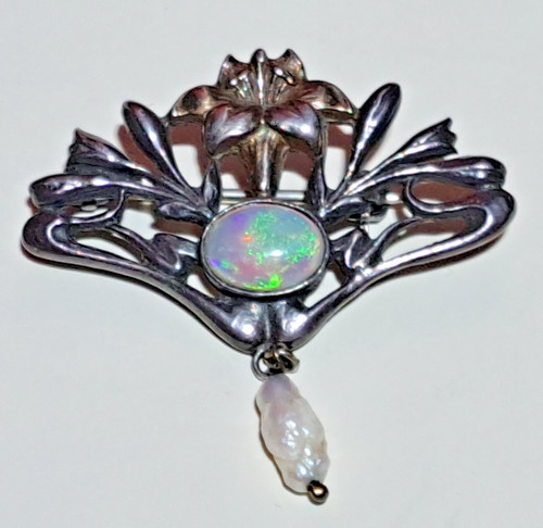 Vintage jugendstil design - vintage, jugendstil-design