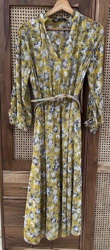 Zara kleid gelb - kleid, gr