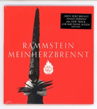 RAMMSTEIN Mein Herz brennt CD, Single, Digipak, Limited Edition 2012 _ OVP