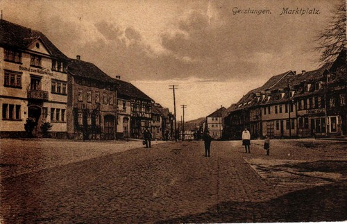 Gerstungen marktplatz mit - gerstungen,,