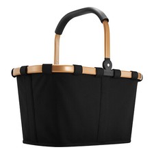 reisenthel carrybag frame schwarz gold 22 Liter Einkaufskorb faltbar Alurahmen
