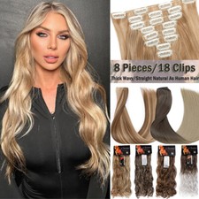 Lockig Glatt Clip in