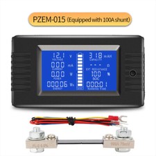 100a lcd wattmeter - lcd, dc