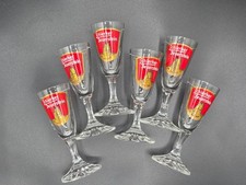 Konvolut 6 originale Gläser