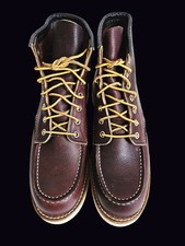Red Wing Mock Toe Boots Leder