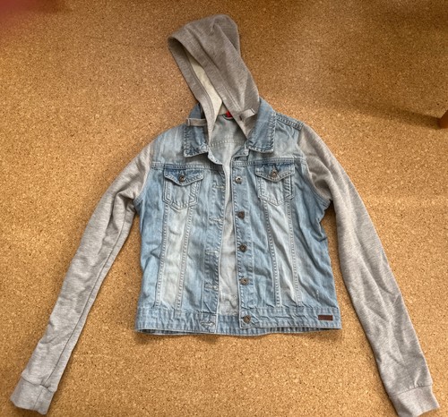 Fit jeansjacke mit sweat - fit-z,