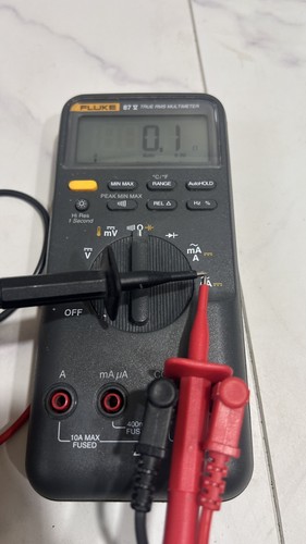 Fluke 87v true rms multimeter - rms,