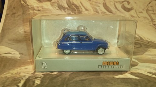 Brekina citroen dyane blau - dyane,,