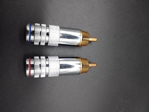 Cinch rca stecker - 2x,