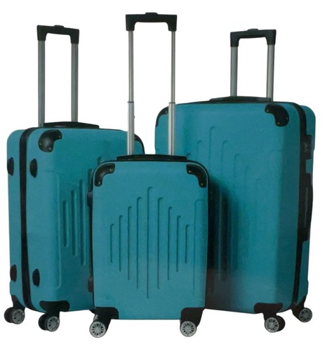 3er set reisekoffer matcha - set,