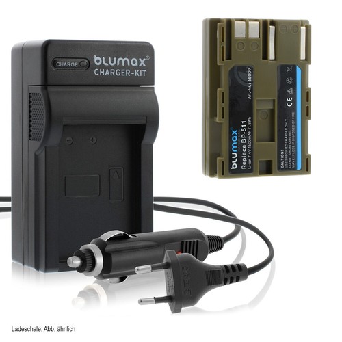 Akku lader für canon - akku, +