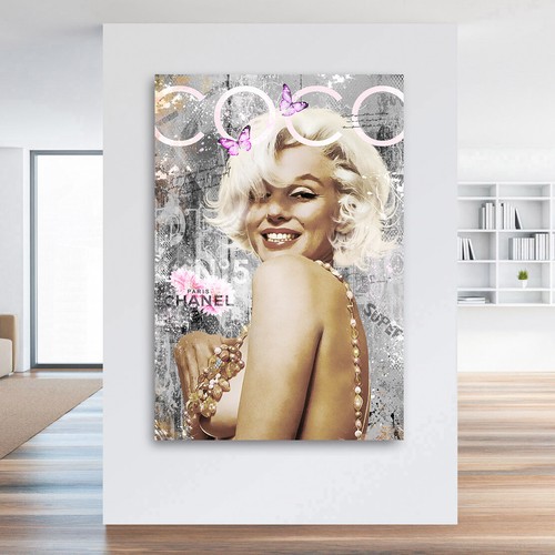 Leinwandbild coco marilyn - coco,