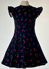 Sommerkleid Einschulung Gr. 142 / 152 Mädchen Kirschen ?Handmade NEU MIAMO ?