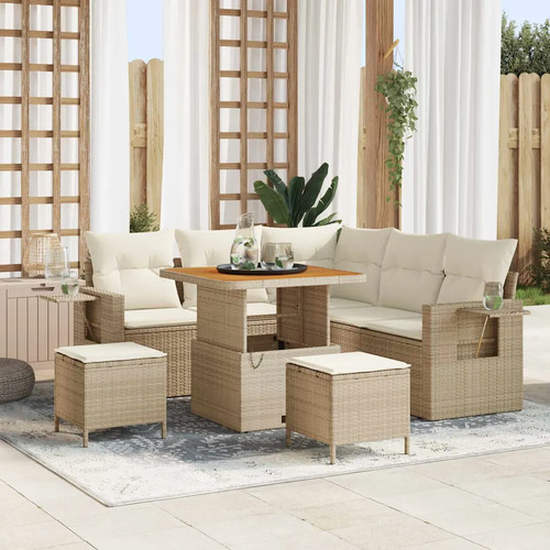 Gartensofa set mit kissen - gartensofa-set,