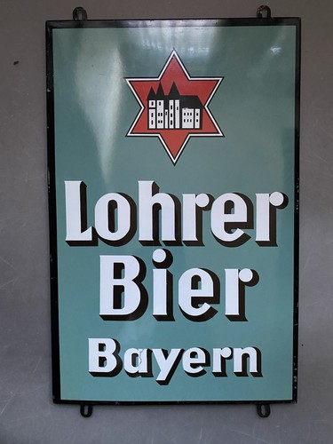 Blechschild alt original - blechschild,