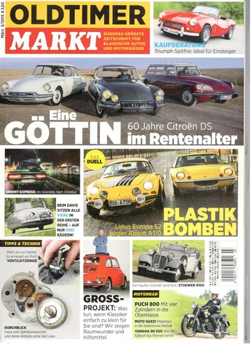 Oldtimer markt heft 2015 - markt,