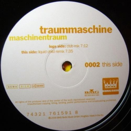 Traummaschine maschinentraum - -,