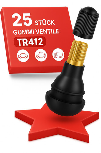 25x tr412 gummi ventile - ,