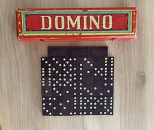 Altes domino spiel - domino, mit