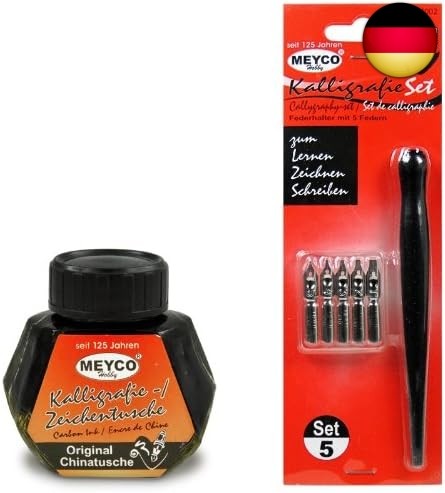 Meyco kalligrafie federn und - kalligrafie,