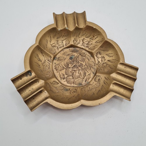 Messing aschenbecher vintage - messing,