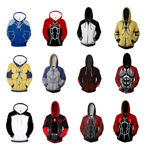 Fate stay night hoodies - night, 3d