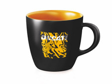 DUCATI ART Kaffeebecher Tasse Kaffeetasse Becher Coffee Mug schwarzgelb NEU 2025