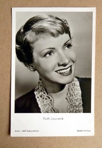 Ruth leuwerik rüdel - ruth,