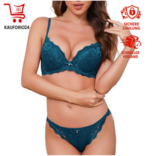 Dessous Set Damen Push Up BH