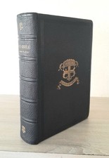 1886 HOLY BIBLE, LEATHER