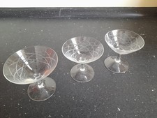 3x Gläser Likör Schalen