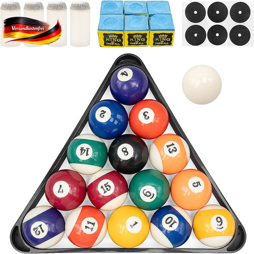 Billard zubehör set komplett - zubehör,