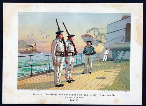 1910 marine rekruten - rekruten, waffen