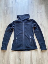 STEEDS warme Fleecejacke zum Reiten / Freizeit, schwarz, Gr. S, Reißverschluss