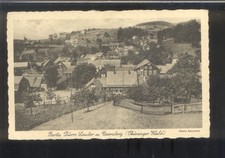 alte Ansichtskarte 1937-Goldlauter bei Suhl-Dürre Lauter und Geiersberg