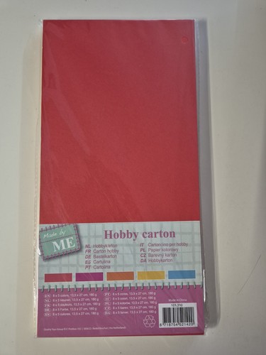 Block mit bastelpapier - mit,