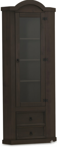 Hacienda look eckschrank new - eckschrank,
