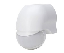 Kopp Infracontrol Bewegungsmelder 3D 180 Grad AP IP44, 1 Stück, weiß