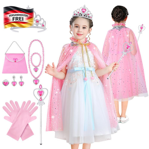 Mädchen prinzessin umhang - mädchen,