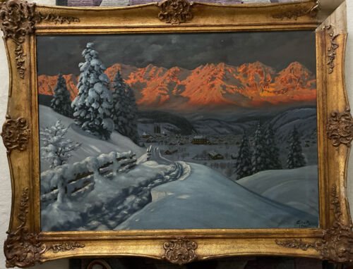 ölgemälde alois arnegger - Ölgemälde,