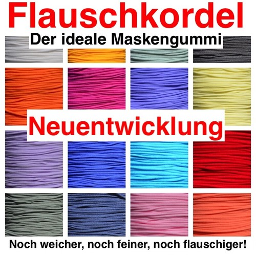 Flauschkordel gummiband - flauschkordel,