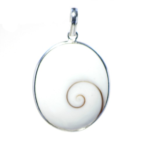 Silber anhänger mit shiva - silber,