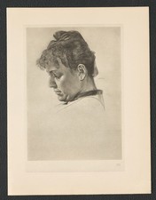 Max Klinger, Kopfstudie
